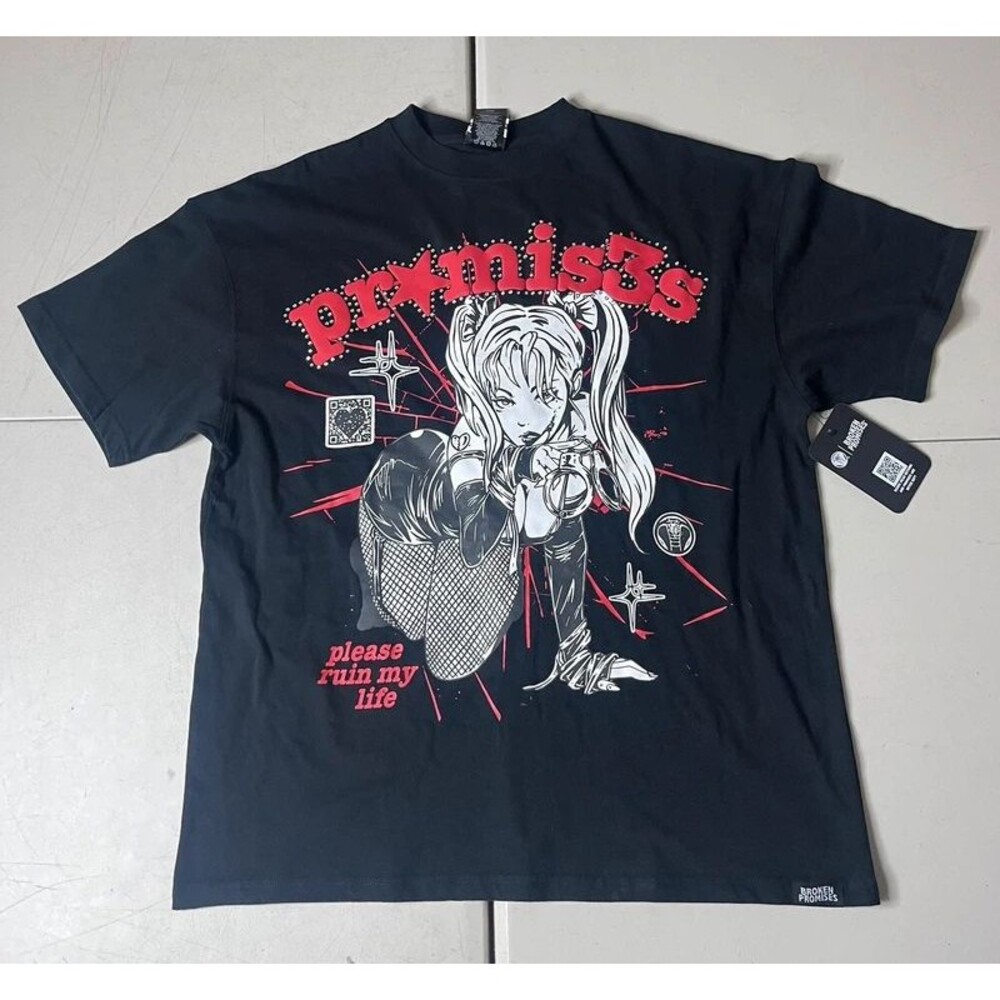 Broken Promises Ruiner Black T-Shirt small